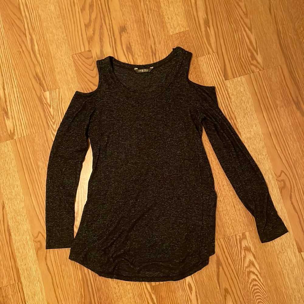 Open shoulder Peyton Jensen long-sleeve
